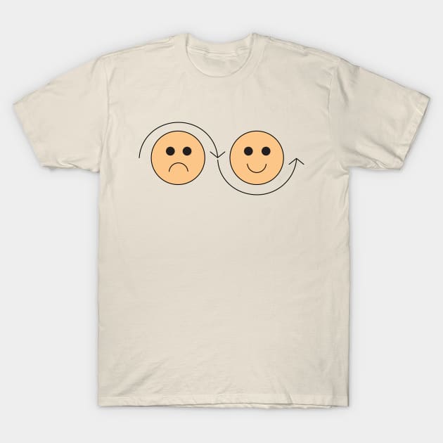 Turn That Frown Upside Down T-Shirt by Cosmic-Fandom